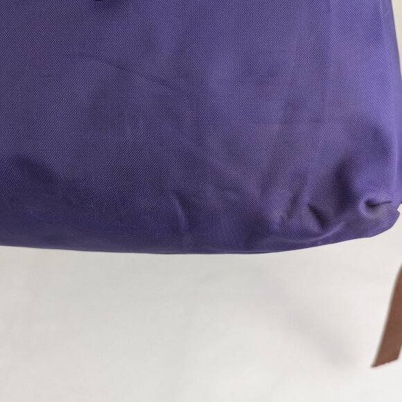 LONGCHAMP Le Pliage Nylon Foldable original Backpack Purple Made in China - Picture 11 of 16